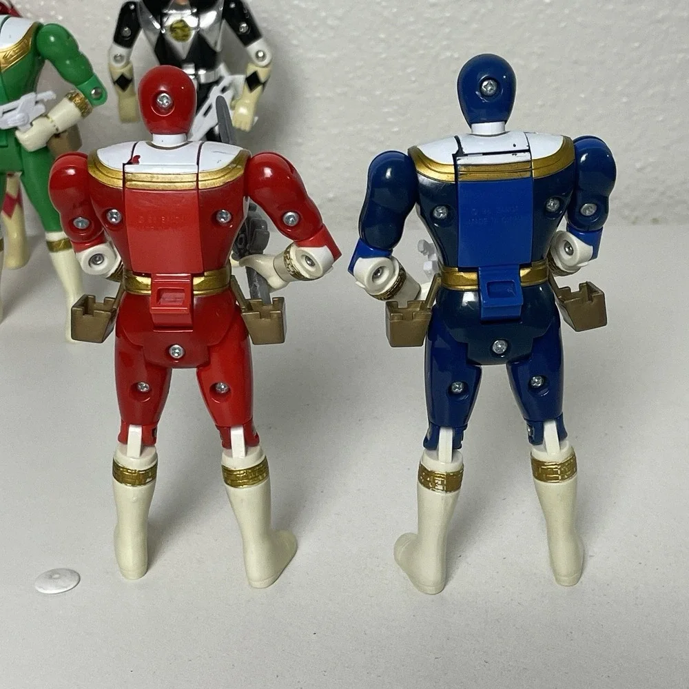 Mighty Morphin Power Rangers MMPR Action Figures Weapons Lot VINTAGE